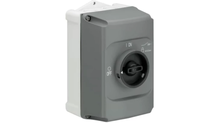 Obudowa do wyłącznika MS132 szara/czarna IP65 IB132-G 1SAM201911R1010