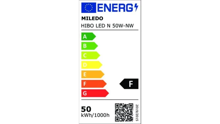 Oprawa przemysłowa HIGH-BAY HIBO LED N 50W-NW biała 4000K 4750Lm kolor czarny