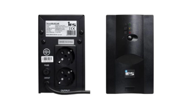 Zasilacz UPS, 800VA/480W, tower, line-interactive, 1 fazowy, AVR TM-LI-0k8-MC-1x9