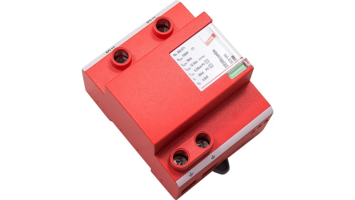 Ogranicznik przepięć fotowoltaiczny 1+2 (B+C) 12,5kA DEHNcombo YPV 1500V DCB 900071