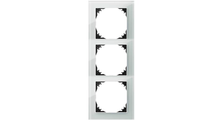 Vestra Ramka potrójna szkło IP20 biały 3873-62