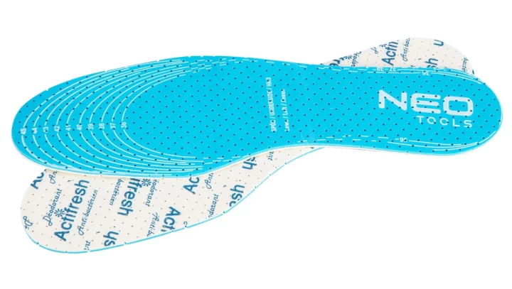 Wkładka do butów Actifresh - rozmiar uniwersalny - do docięcia. 82-300