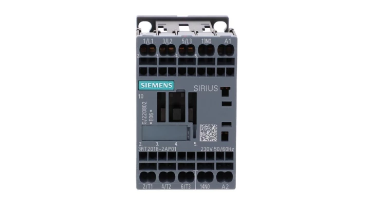 Stycznik mocy AC-3 7.5 kW/400V 1Z AC 230 V 50/60 Hz wielkość S00 przył. sprężynowe 3RT2018-2AP01