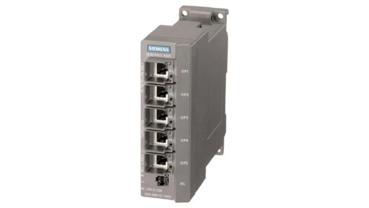 Switch przemysłowy SCALANCE X005 5x 10/100 Mbit/s RJ45 6GK5005-0BA10-1AA3