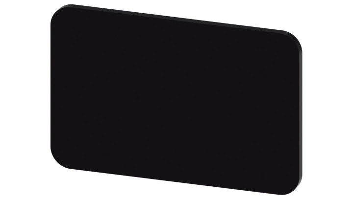 Etykieta samoprzylepna 17.5x27mm czarna bez inskrypcji do samodzielnego opisu SIRIUS ACT 3SU1900-0AD16-0AA0 /10szt./