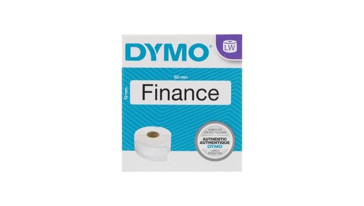 Etykieta do drukarek na teczkę z zawieszką 50x12mm biała S0722460 /1rolka x 220szt./