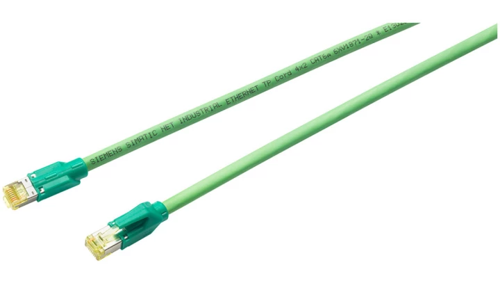 Kabel krosowy (Patch Cord) SF/UTP kat.6A zielony 3 m 6XV1870-3QH30