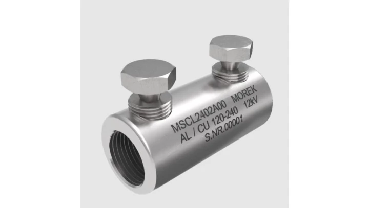 Złączka śrubowa MSCL240 Al/Cu 120-240mm² 12kV 2xśruba aluminiowa zrywalna MSCL2402A00