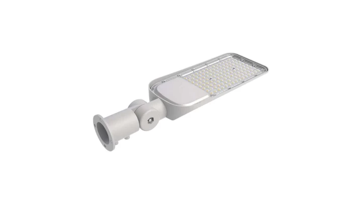 Oprawa Uliczna LED z regulowanym uchwytem 50W 6000lm 4000K Diody SAMSUNG IP65 Szara 5 Lat Gwarancji 20424