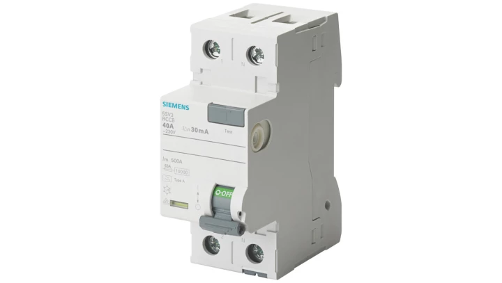 Wyłącznik różnicowoprądowy 2P 80A 30mA 230V typ F 5SV3317-3