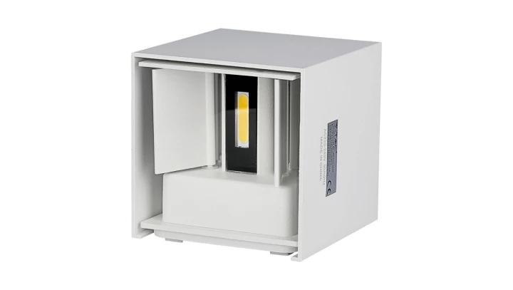 Oprawa elewacyjna LED 5W 700lm 4000K IP65 Kwadrat Biały 217088