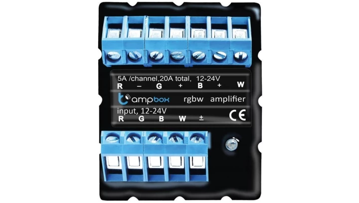 Blebox ampBox 4k- czterokanałowy wzmacniacz LED / RGBW