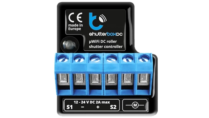 Blebox shutterBoxDC - sterownik do rolet 12-24V - µWiFi