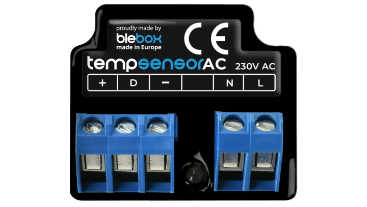 Blebox tempSensorAC - sensor temperatury