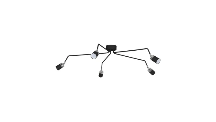 Lampa sufitowa joker black 5xGU10 MLP1341
