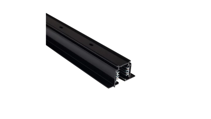 SZYNOPRZEWÓD TRÓJFAZOWY WPUSZCZANY 2M CZARNY CTLS RECESSED TRACK 2M BLACK 8694 Nowodvorski