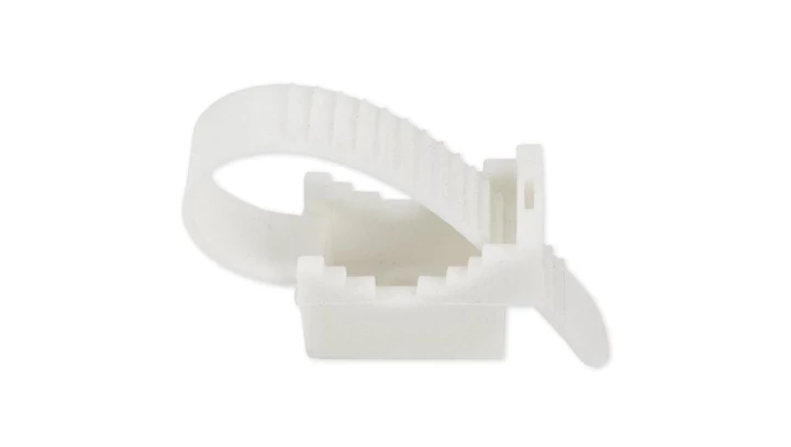 Uchwyt paskowy biały UP-22 12.101 / 50szt./