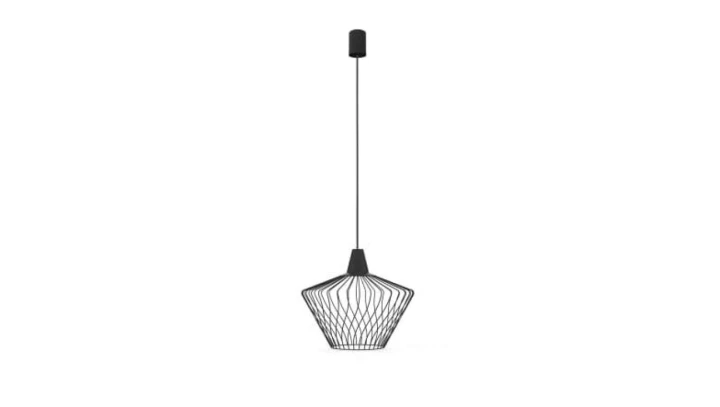 LAMPA WISZĄCA WAVE S CZARNA 8858 Nowodvorski