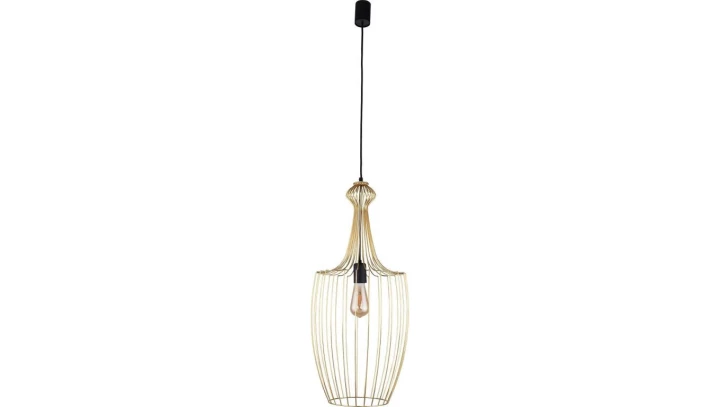 LAMPA WISZĄCA LUKSOR L ZŁOTA 8850 Nowodvorski