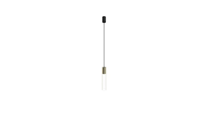 Lampa wisząca CYLINDER SOLID BRASS L 7867 Nowodvorski Lighting