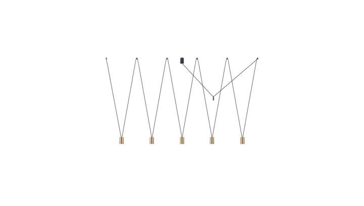 Lampa wisząca MORE EYE SOLID BRASS V 7608 Nowodvorski Lighting