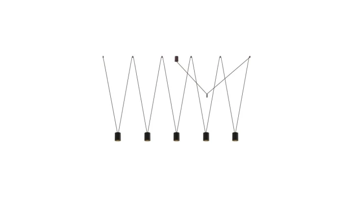 Lampa wisząca MORE TONE BLACK/GOLD V 7817 Nowodvorski Lighting