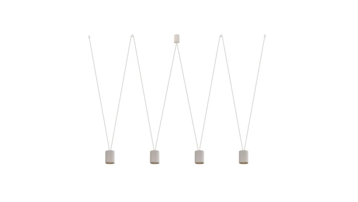 Lampa wisząca MORE TONE WHITE/GOLD IV 7816 Nowodvorski Lighting
