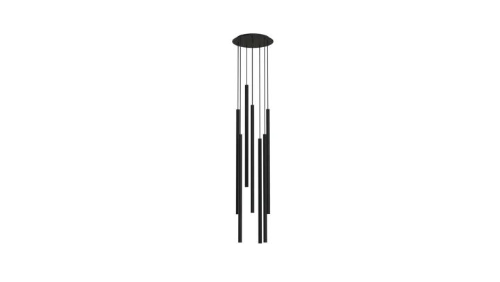 Lampa wisząca LASER BLACK VII 7667 Nowodvorski Lighting