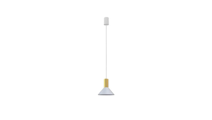 Lampa wisząca HERMANOS A WHITE/SOLID BRASS 8040 Nowodvorski Lighting