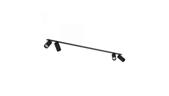 Listwa sufitowa wpuszczana MONO SURFACE IV BLACK 7836 Nowodvorski Lighting