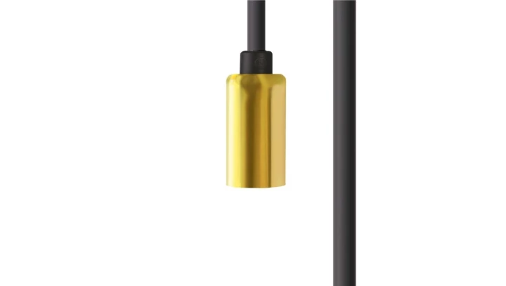 PRZEWÓD Z OPRAWKĄ 350CM CAMELEON CABLE G9 3,5 M BLACK/BRASS 8618 Nowodvorski