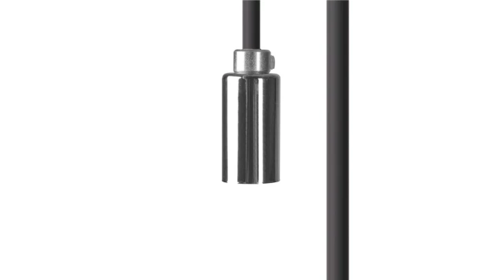 Przewód z oprawką 150cm CAMELEON CABLE G9 1,5 M BLACK/CHROME 8601 Nowodvorski