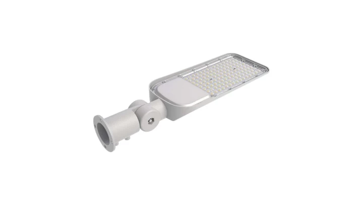 Oprawa Uliczna LED 100W 11000lm 4000K regulowany uchwyt sensor zmierzchu Diody SAMSUNG IP65 Szara 5 Lat Gwarancji 20434
