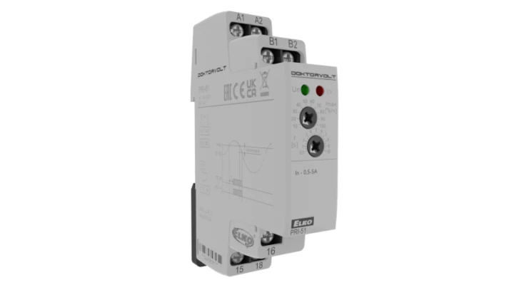 Przekaźnik nadzorczy poziomu prądu Imax w 1F - AC 5A ELKO 4928