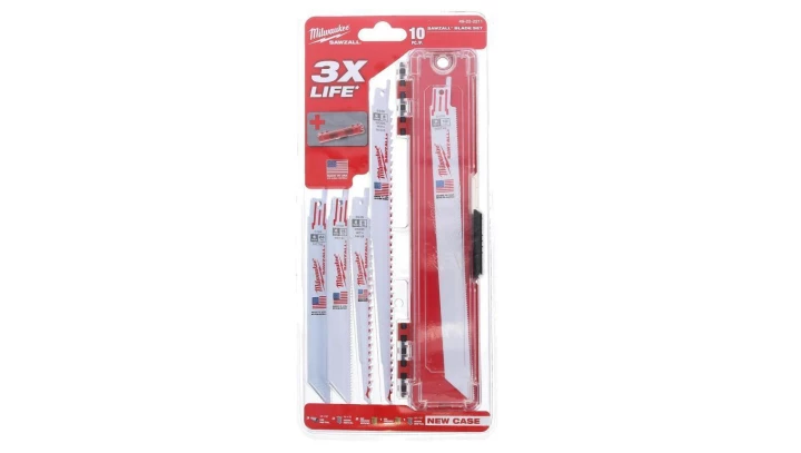 Zestaw brzeszczotów do piły szablastej - 10 szt.. 49222211