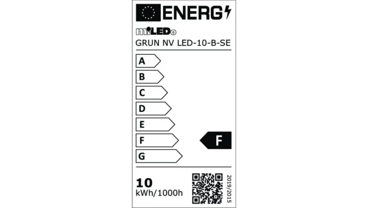Projektor z czujnikiem GRUN NV LED-10-B-SE 800lm 4000K barwa neutralna IP44 czarny 31397