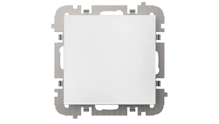 SANTRA łącznik schodowy bez ramki podtynkowy biały 4112-10