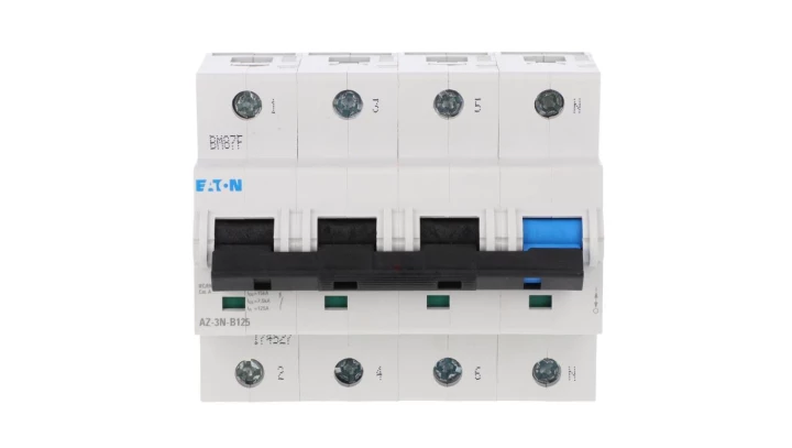 Wyłącznik nadprądowy 3P+N B 125A 25kA AC AZ-3N-B125 174527