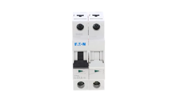 Wyłącznik nadprądowy 1P+N C 1,6A 15kA AC FAZ-C1,6/1N 278661