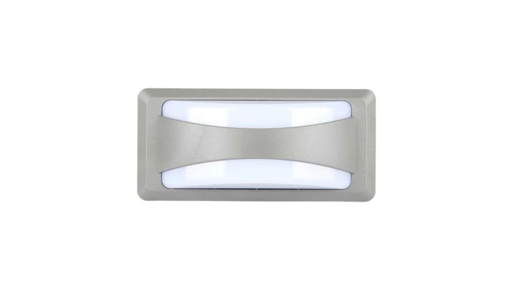 Lampa Elewacyjna LED 12W 1160lm 6400K IP65 Szara 218247
