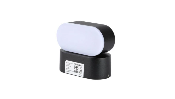 Lampa Elewacyjna LED 6W 800lm 4000K IP65 Czarny 218289