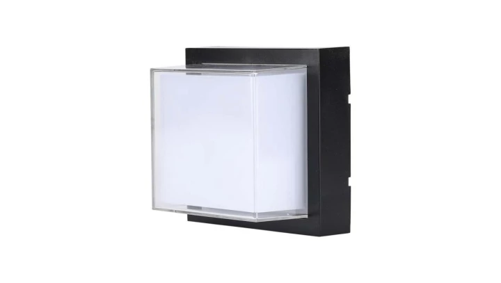 Lampa Elewacyjna LED 12W 1280lm 4000K IP65 Okrągły Czarny 218544