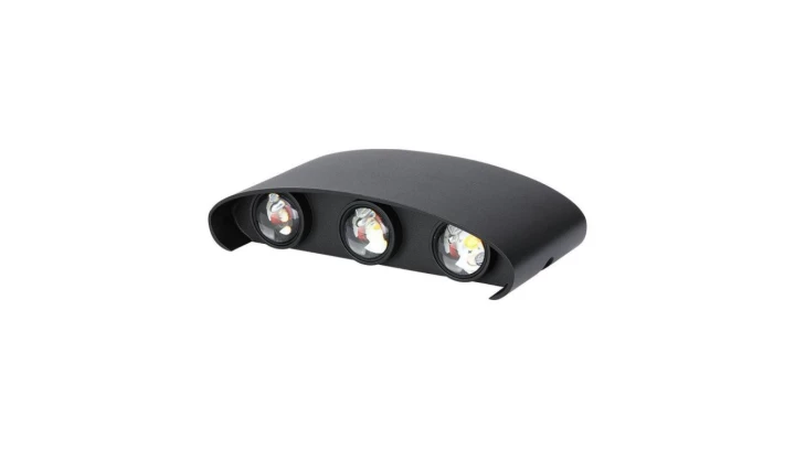 Lampa Elewacyjna LED 5W 630lm 3000K IP65 Czarny 218615