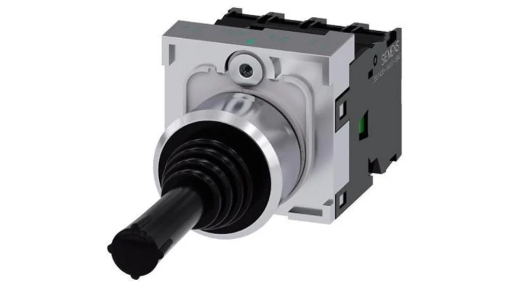 Joystick 4 kierunkowy kompletny 22mm metal z samopowrotem 4Z bez blokady dżojstik SIRIUS ACT 3SU1150-7AF88-1QA0