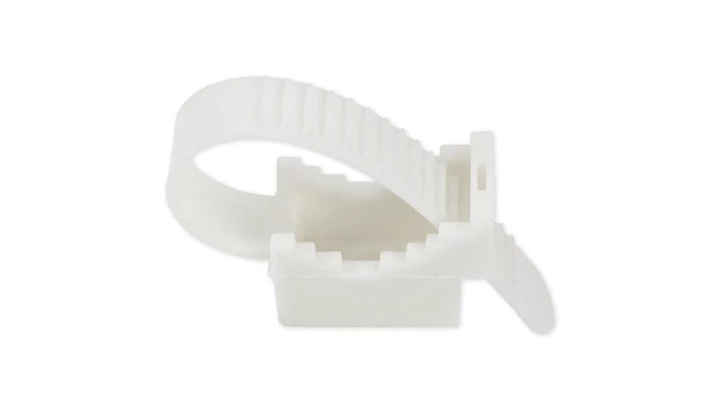 Uchwyt paskowy biały UP-30 12.102 /50szt./