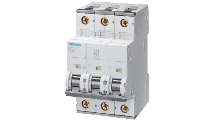 Wyłącznik nadprądowy SENTRON 5SY4 3P D 50A 10kA/15kA AC 5SY4350-8