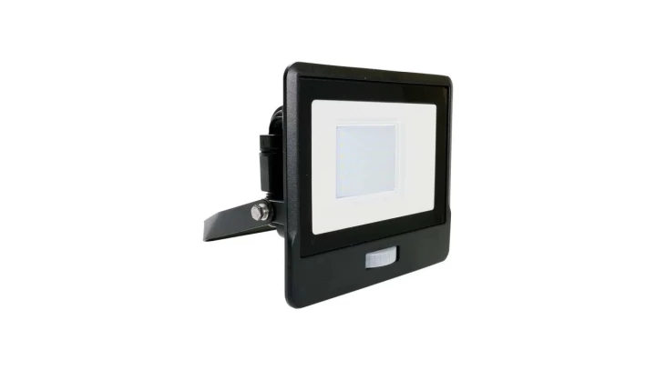 Projektor LED z czujnikiem ruchu 30W 2340lm 4000K Dioda SAMSUNG IP65 Czarny 5 Lat Gwarancji 20263