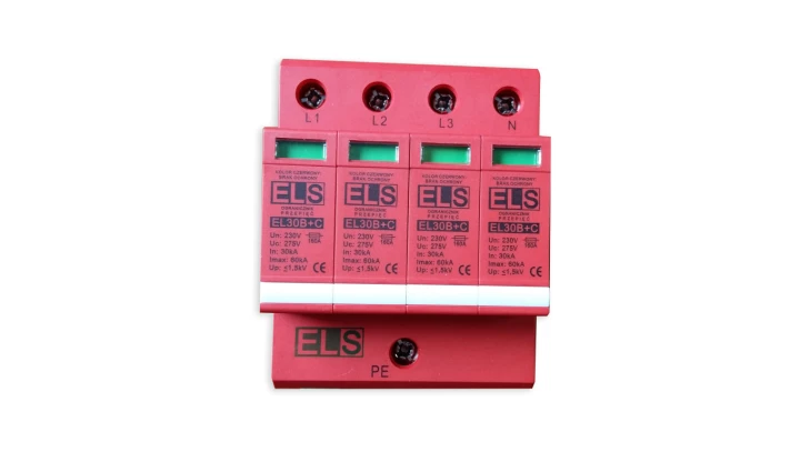 Ogranicznik przepięć Typ T1+T2 - iskiernik ETITEC GSM T12 275/25 2+0