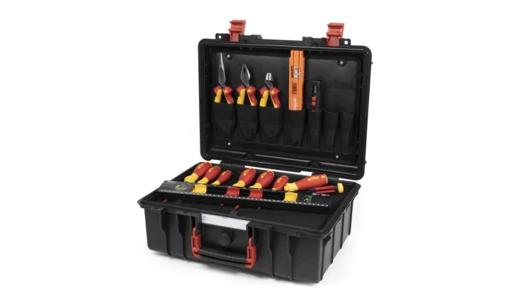 Zestaw narzędzi dla elektryków w walizce L - 20l Basic electric 45530