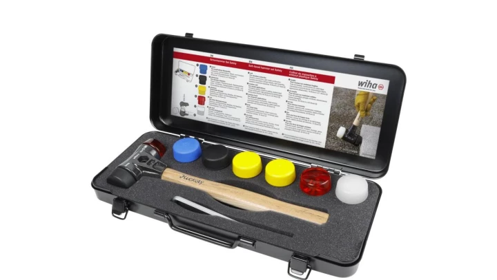 Młotek z miękkim obuchem Zestaw Safety 44008 /8szt./